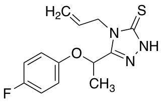 4-Allyl-5-[1-(4-fluorophenoxy)ethyl]-4H-1,2,4-triazole-3-thiol