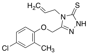 4-Allyl-5-[(4-chloro-2-methylphenoxy)methyl]-4H-1,2,4-triazole-3-thiol