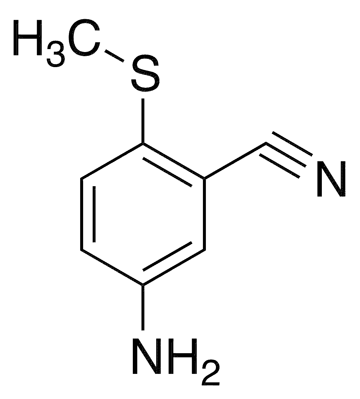 5-Amino-2-(methylsulfanyl)benzonitrile