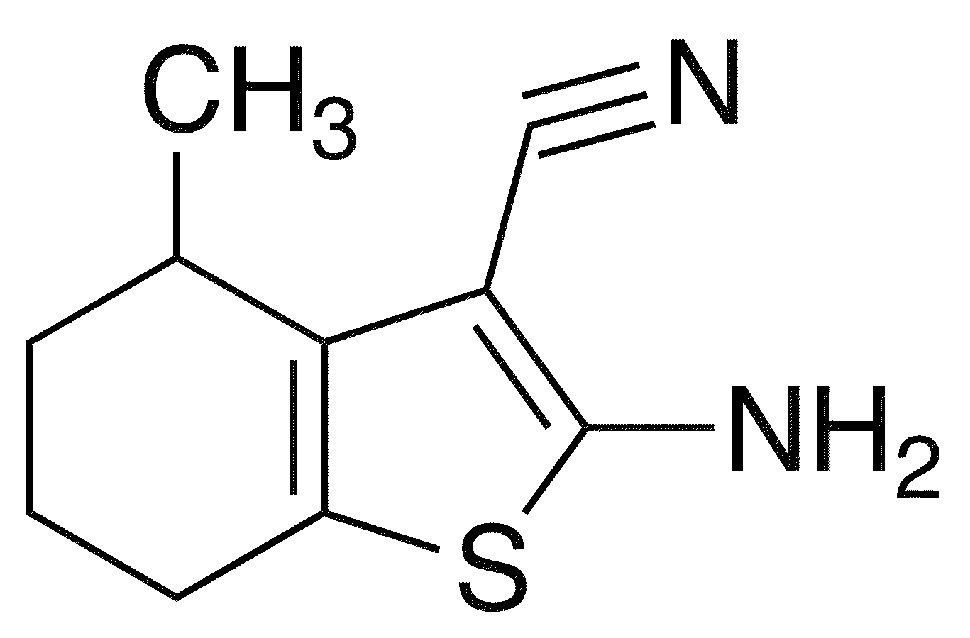 2-Amino-4-methyl-4,5,6,7-tetrahydro-1-benzothiophene-3-carbonitrile