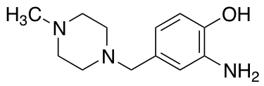 2-Amino-4-[(4-methylpiperazin-1-yl)methyl]phenol