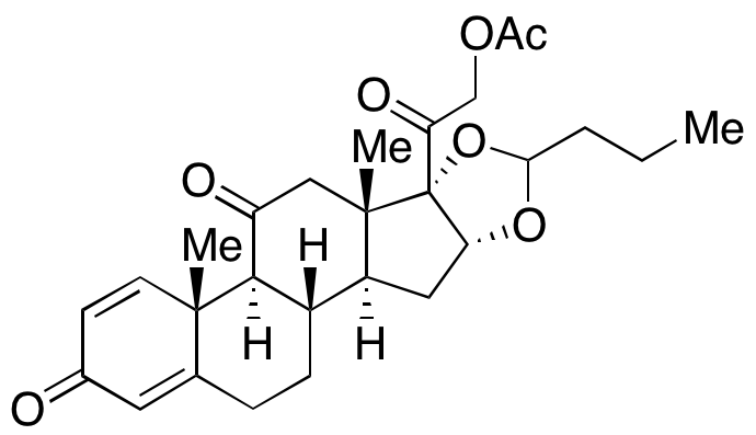 21-Acetoxy-11-oxo-16α,17α-propylmethylenedioxpregna-1,4-diene-3,20-dione
