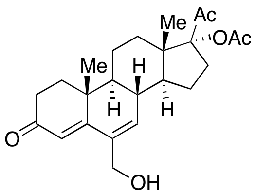 17-(Acetyloxy)-6-(hydroxymethyl)-pregna-4,6-diene-3,20-dione