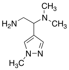 [2-Amino-1-(1-methyl-1H-pyrazol-4-yl)ethyl]dimethylamine