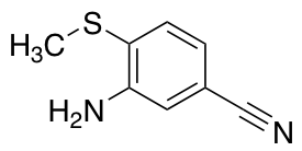 3-Amino-4-(methylsulfanyl)benzonitrile