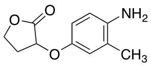 3-(4-Amino-3-methylphenoxy)oxolan-2-one