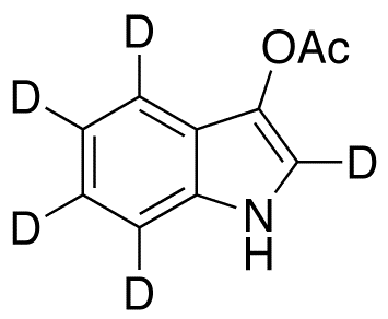 3-Acetoxyindole-d5