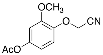2-(4-Acetoxy-2-methoxyphenoxy)-acetonitrile
