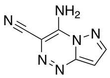 4-Aminopyrazolo[5,1-c][1,2,4]triazine-3-carbonitrile