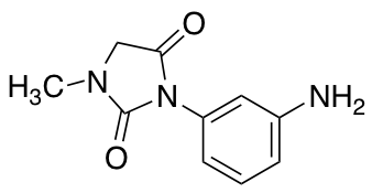 3-(3-Aminophenyl)-1-methylimidazolidine-2,4-dione