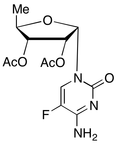 4-Amino-5-fluoro-1-(2,3-di-O-acetyl-α-D-ribofuranosyl)-2(1H)-pyrimidinone1