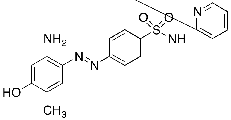 4-[(1E)-2-(2-Amino-4-hydroxy-5-methylphenyl)diazenyl]-N-2-pyridinylbenzenesulfonamide