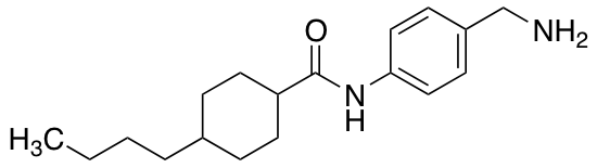 N-[4-(Aminomethyl)phenyl]-4-butylcyclohexane-1-carboxamide