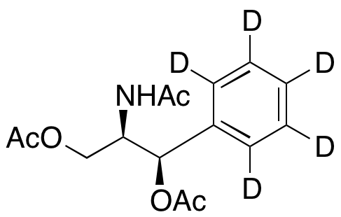N-[(1R,2R)-2-(Acetyloxy)-1-[(acetyloxy)methyl]-2-phenylethyl]acetamide-d5