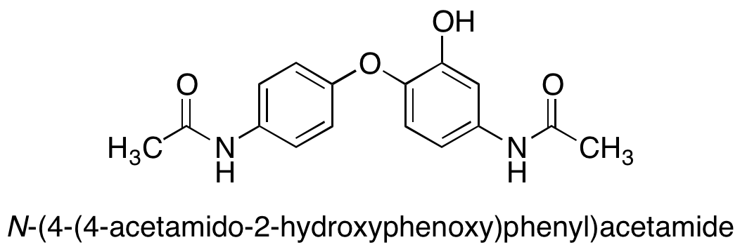 N-(4-(4-acetamido-2-hydroxyphenoxy)phenyl)acetamide