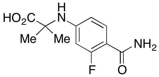N-[4-(Aminocarbonyl)-3-fluorophenyl]-2-methylalanine