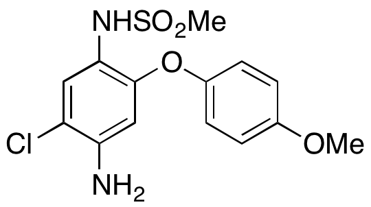 N-(4-Amino-5-chloro-2-(4-methoxyphenoxy)phenyl)methanesulfonamide