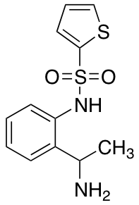 N-[2-(1-Aminoethyl)phenyl]thiophene-2-sulfonamide