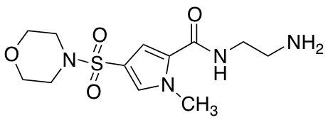 N-(2-Aminoethyl)-1-methyl-4-(morpholine-4-sulfonyl)-1H-pyrrole-2-carboxamide