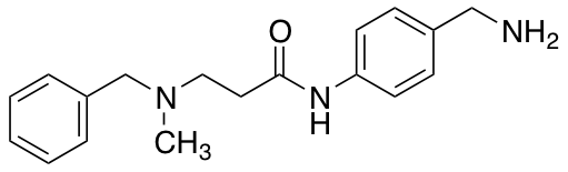 N-[4-(Aminomethyl)phenyl]-3-[benzyl(methyl)amino]propanamide