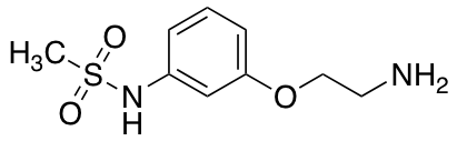 N-[3-(2-Aminoethoxy)phenyl]methanesulfonamide