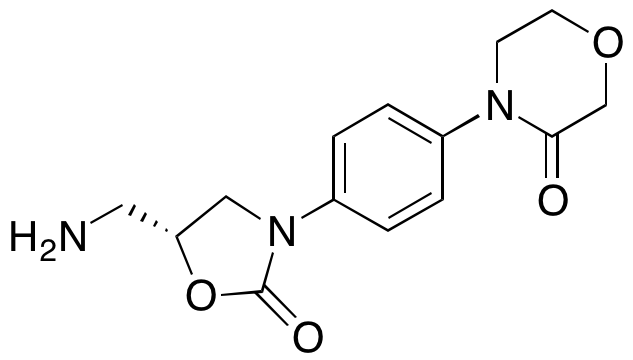 4-[4-[(5R)-5-(Aminomethyl)-2-oxo-3-oxazolidinyl]phenyl]-3-morpholinone