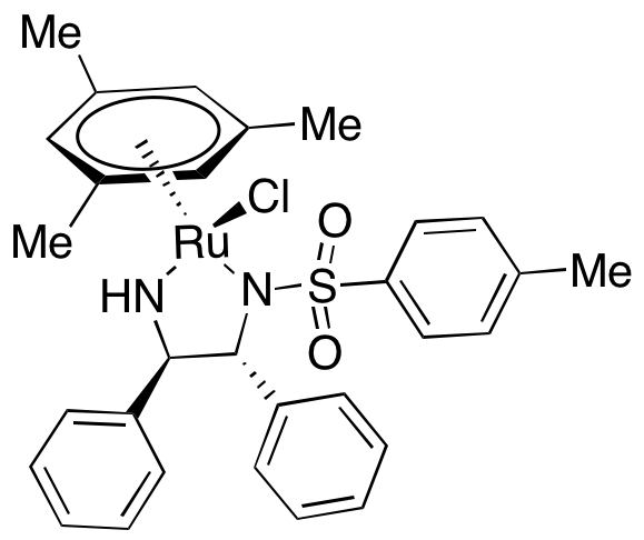 [R-(R*,R*)]-[N-(2-Amino-1,2-diphenylethyl)-4-methylbenzenesulfonamidato-N,N’]chloro[(1,2,3,4,6-η)-1,3,5-trimethylbenzene]ruthenium