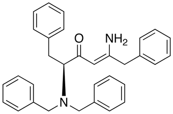 5S-2-Amino-5-dibenzylamino-4-oxo-1,6-diphenylhex-2-ene